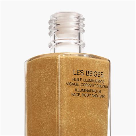 les beiges chanel huile illuminatrice|LES BEIGES Huile Belle Mine Illuminatrice Format .